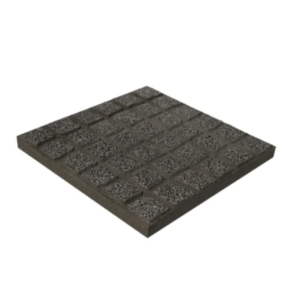 MOSAICO HID 40*40*3.5 PRETO MACEL REFª 214