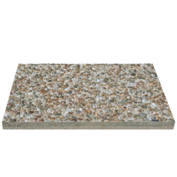 MOSAICO HID 40*40*3.5 SEIXO/GODO LAVADO GRAUDO MACEL REFª 301