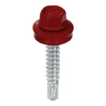 PARAFUSO P/FIX CHAPA AÇO 3÷7 mm 4,8x19 RAL3011 (250 UND) WF-48019-3011 - KLIMAS