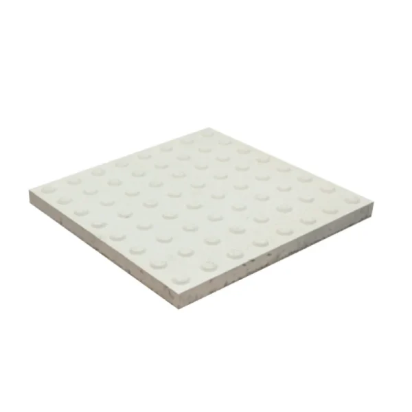 PAVIMENTO LINHA DE SEGURANÇA 40*40*3.5 BRANCO (MACEL) M35-181