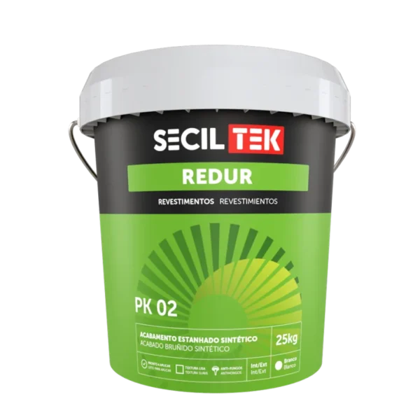 REDUR PK 02 BALDE 25KG BRANCO pasta estanhar exterior SECIL